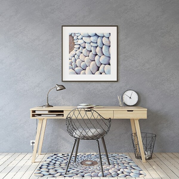 Tapis bureau Cercle de pierres