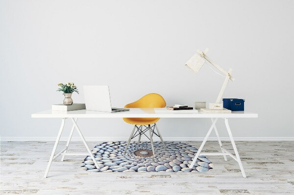 Tapis bureau Cercle de pierres