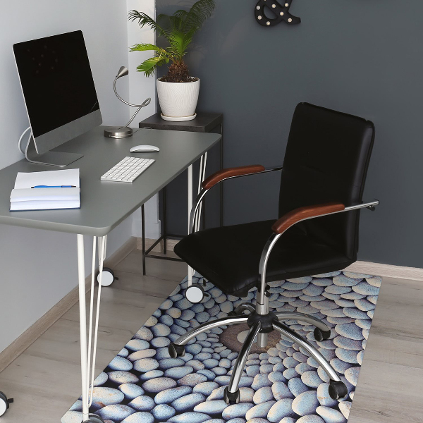 Tapis bureau Cercle de pierres
