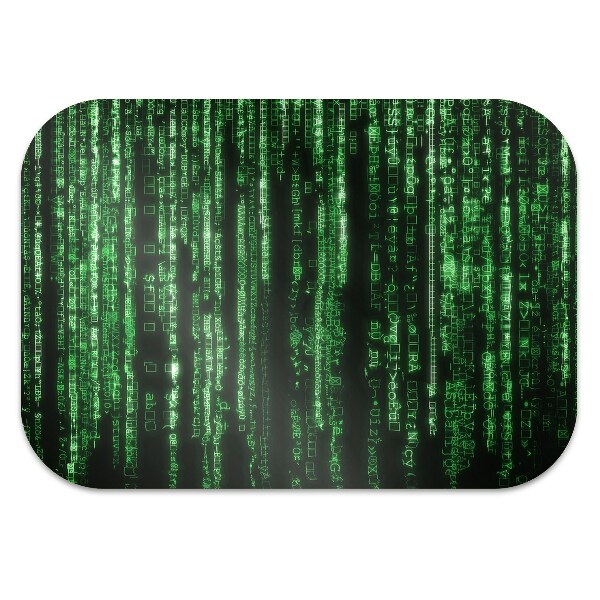 Tapis bureau Signes verts