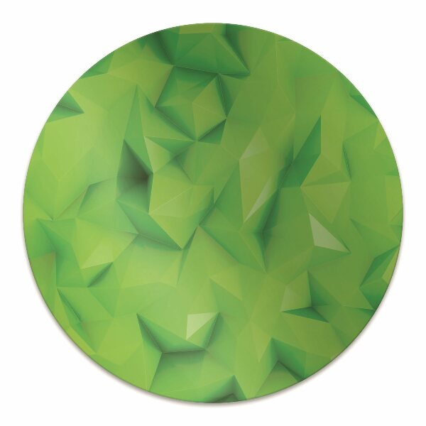 Tapis fauteuil bureau do biura Abstraction verte