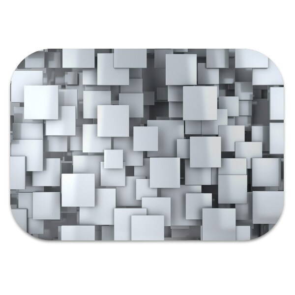 Tapis de chaise Tampons gris