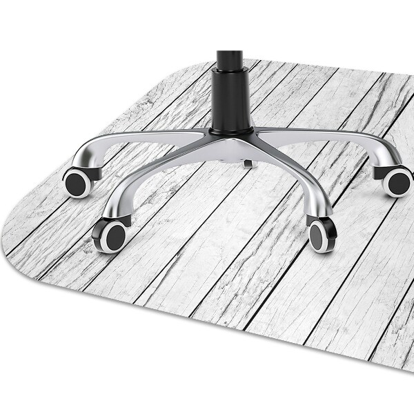 Tapis bureau Planches blanches