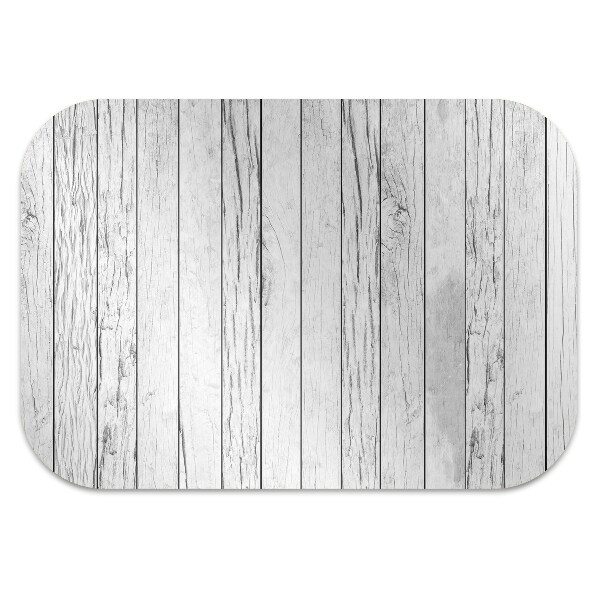 Tapis bureau Planches blanches