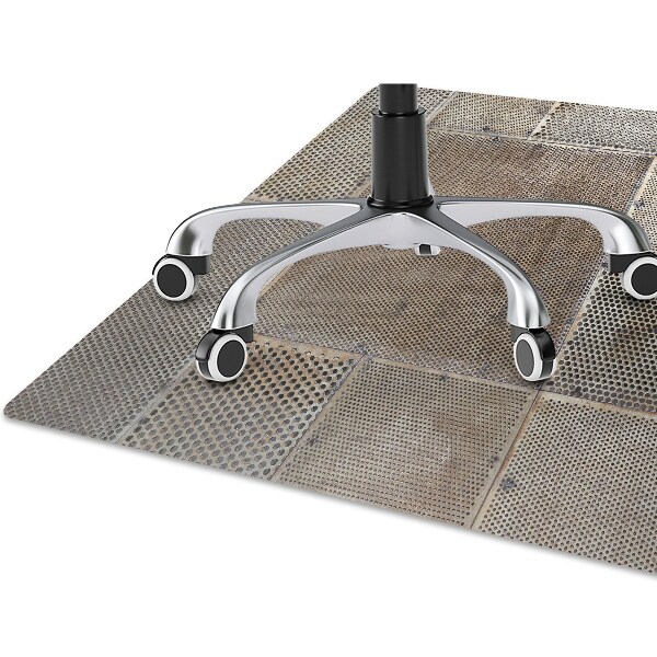 Tapis protège sol Plancher métallique