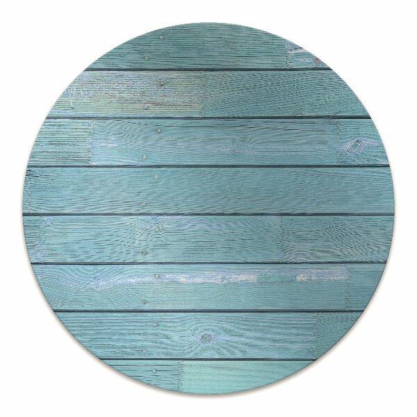 Tapis pour chaise de bureau Planches bleues