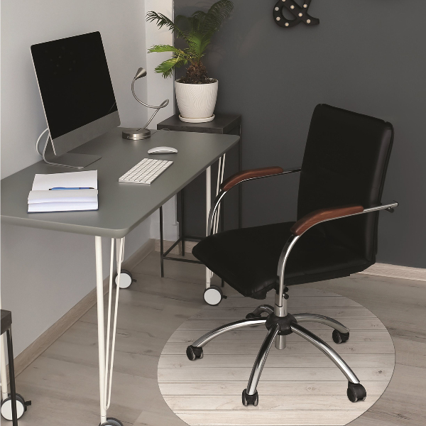 Tapis bureau Planches blanches