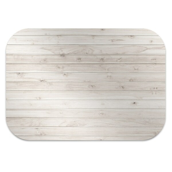 Tapis bureau Planches blanches