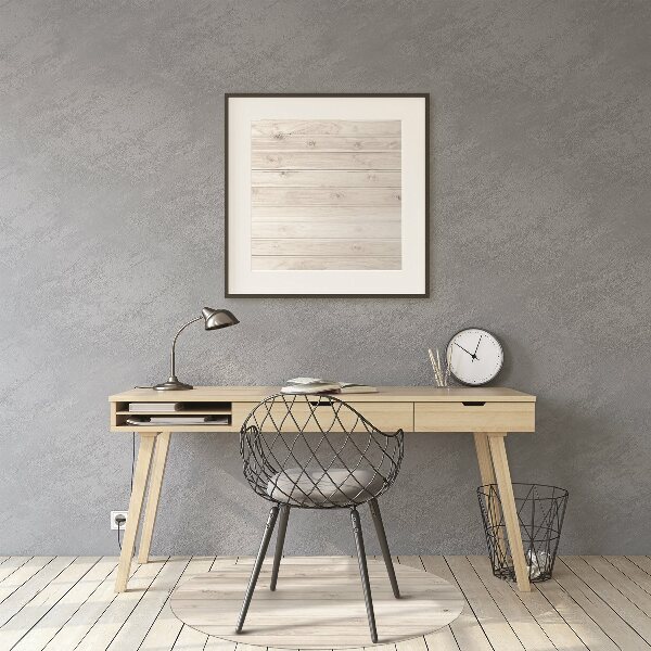 Tapis bureau Planches blanches