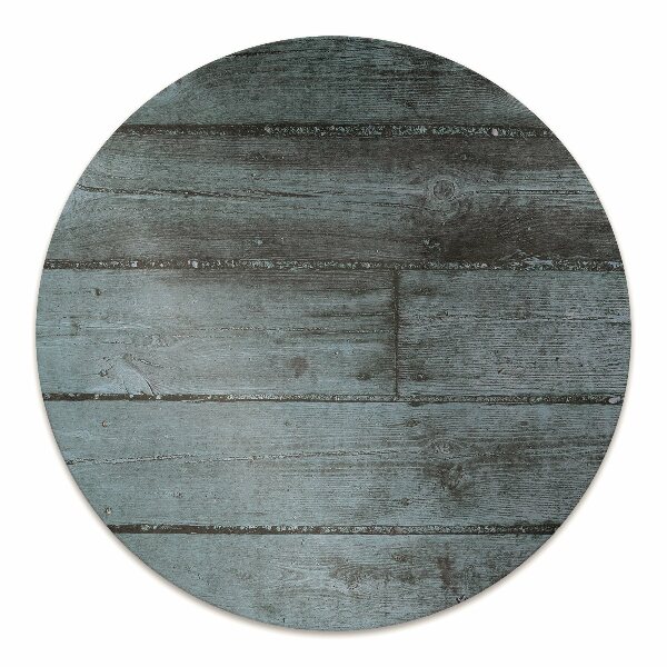 Tapis protège sol Planches bleues