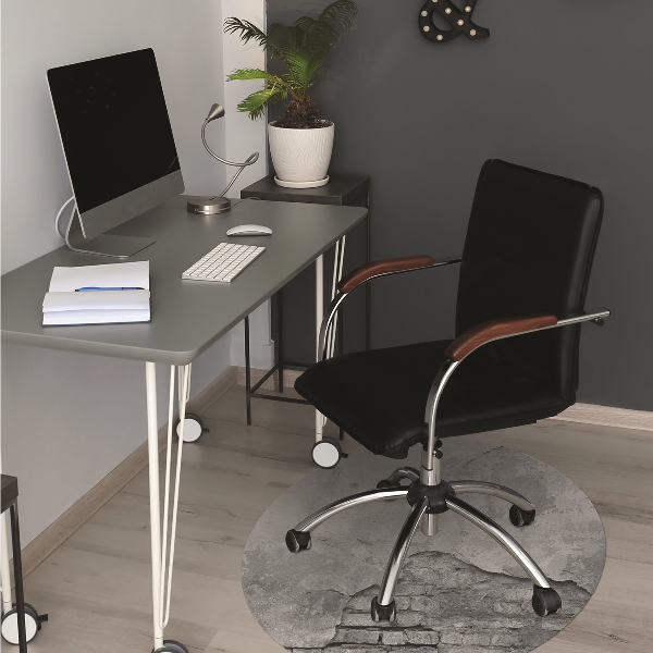 Tapis pour chaise de bureau Vieux mur