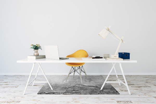 Tapis pour chaise de bureau Vieux mur