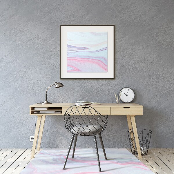 Tapis pour chaise de bureau Abstraction