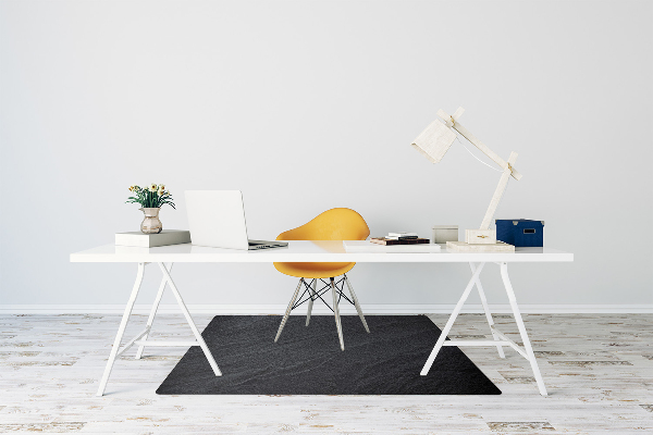 Tapis bureau Sable noir