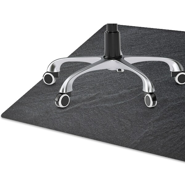 Tapis bureau Sable noir