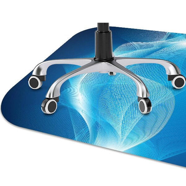 Tapis de chaise de bureau Flamme