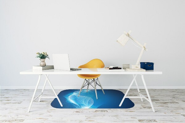 Tapis de chaise de bureau Flamme