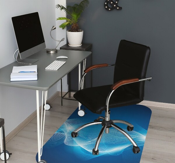 Tapis de chaise de bureau Flamme