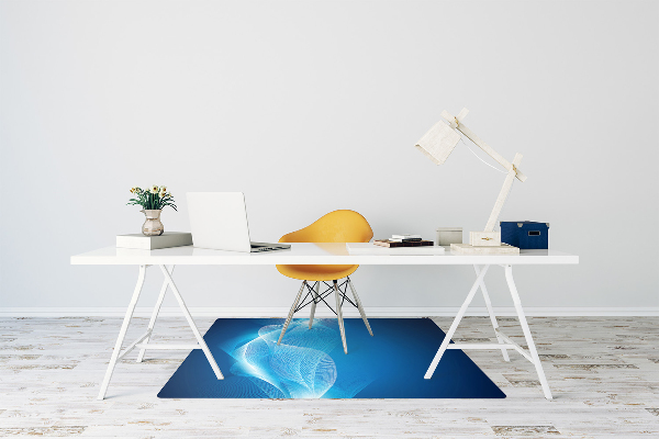 Tapis de chaise de bureau Flamme