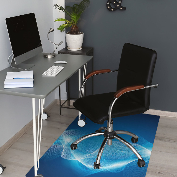 Tapis de chaise de bureau Flamme