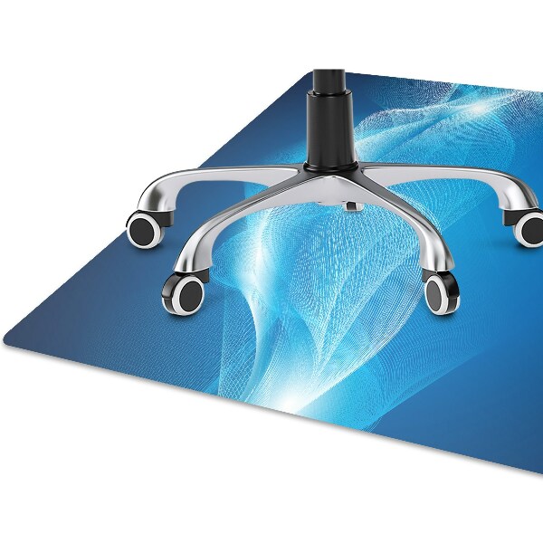 Tapis de chaise de bureau Flamme
