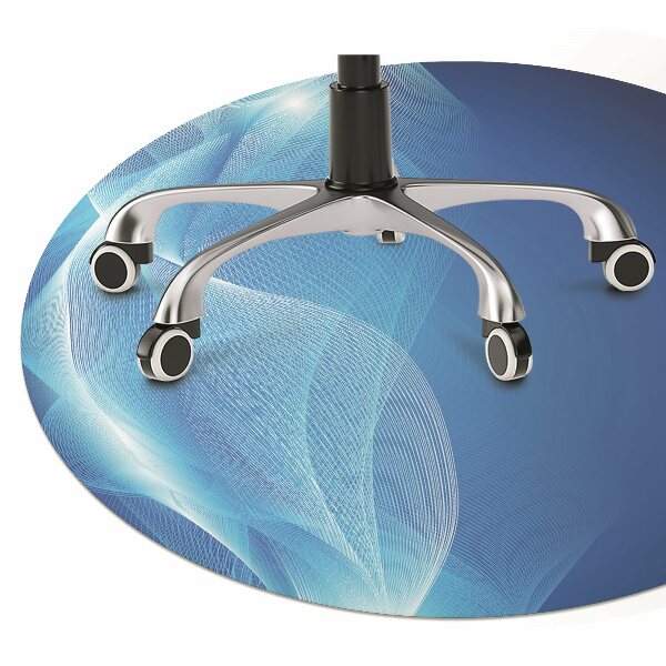 Tapis de chaise de bureau Flamme