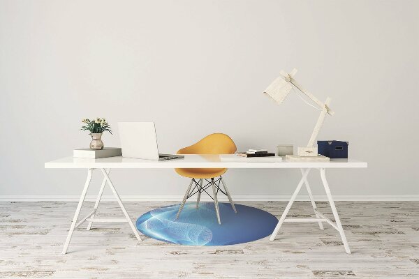 Tapis de chaise de bureau Flamme