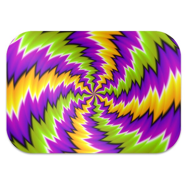 Tapis pour chaise de bureau Abstraction