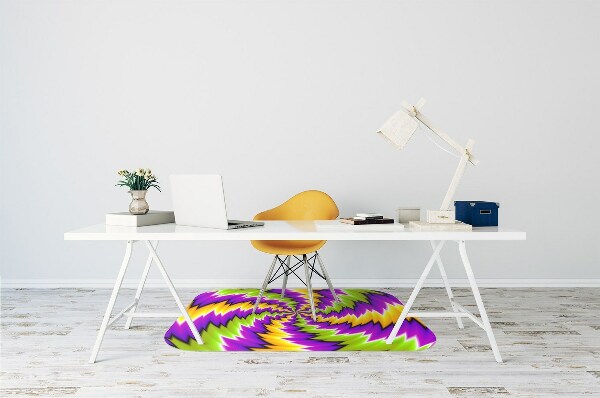 Tapis pour chaise de bureau Abstraction