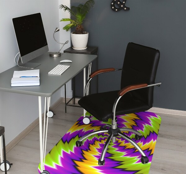 Tapis pour chaise de bureau Abstraction