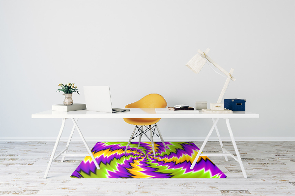 Tapis pour chaise de bureau Abstraction