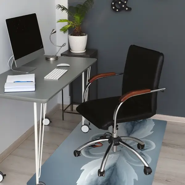 Tapis de chaise de bureau Cygnes