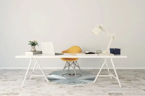 Tapis de chaise de bureau Cygnes