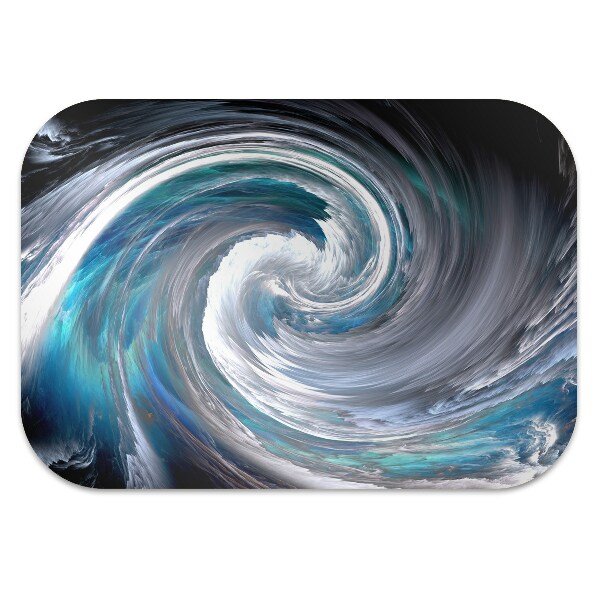 Tapis de chaise de bureau Vortex