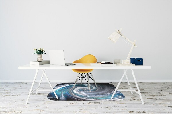 Tapis de chaise de bureau Vortex