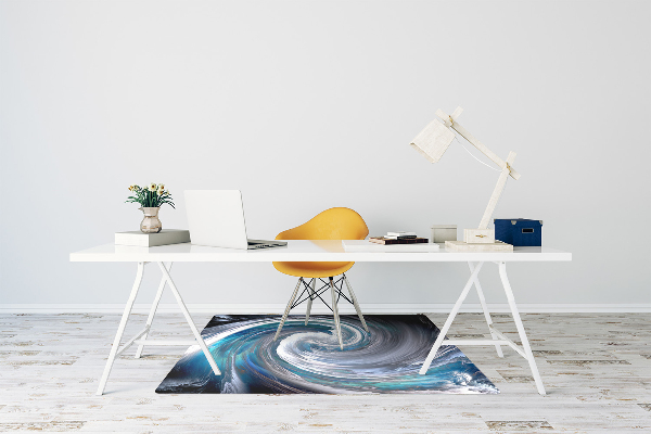 Tapis de chaise de bureau Vortex