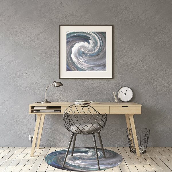 Tapis de chaise de bureau Vortex