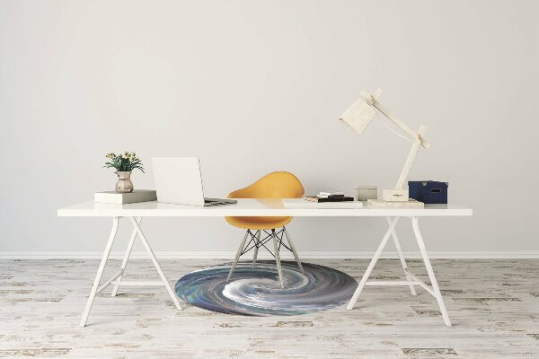 Tapis de chaise de bureau Vortex
