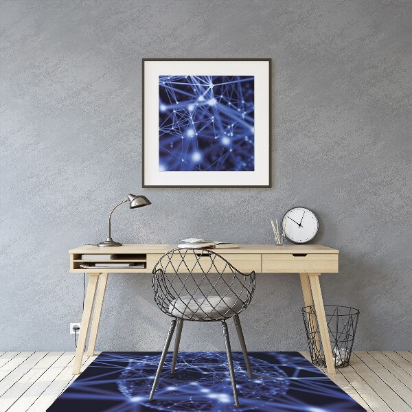 Tapis pour chaise de bureau Abstraction