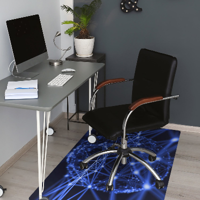 Tapis pour chaise de bureau Abstraction