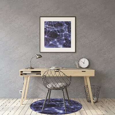 Tapis pour chaise de bureau Abstraction