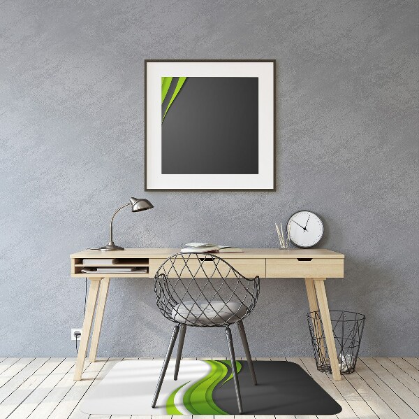 Tapis pour chaise de bureau Abstraction