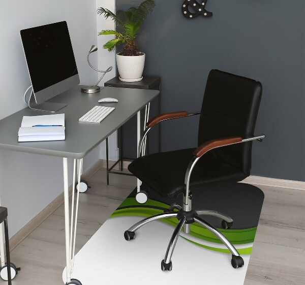 Tapis pour chaise de bureau Abstraction