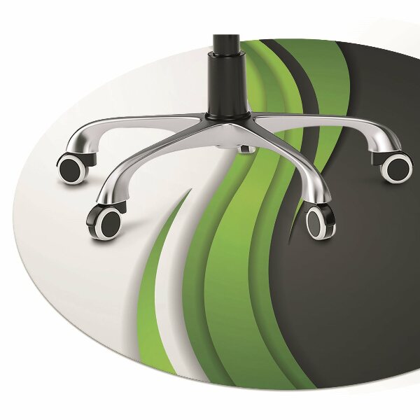 Tapis pour chaise de bureau Abstraction