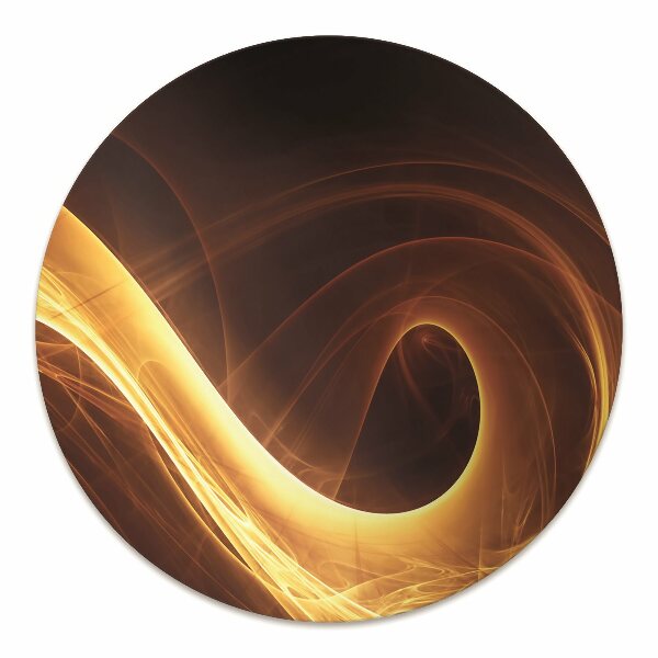 Tapis de chaise de bureau Flamme ondulée