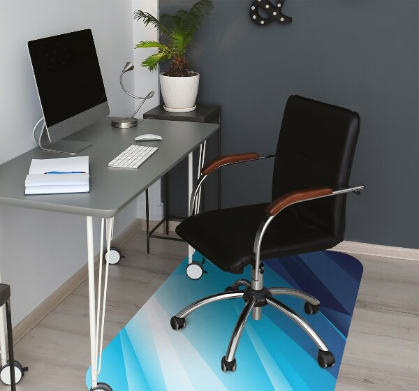 Tapis de chaise Passage bleu