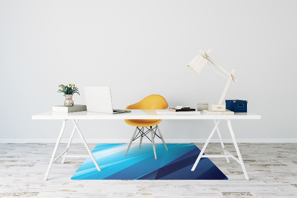 Tapis de chaise Passage bleu
