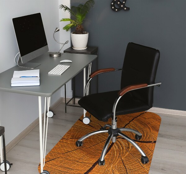 Tapis bureau Tronc d'arbre