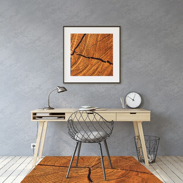 Tapis bureau Tronc d'arbre