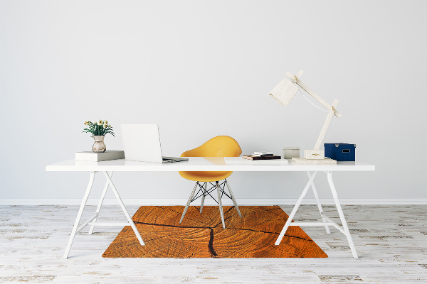 Tapis bureau Tronc d'arbre